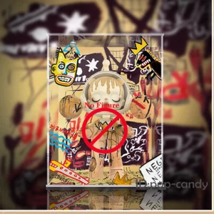Display Box NO Light Case Fit MEGA SKULLPANDA 400% Michel Basquiat Action Toy - Picture 1 of 2