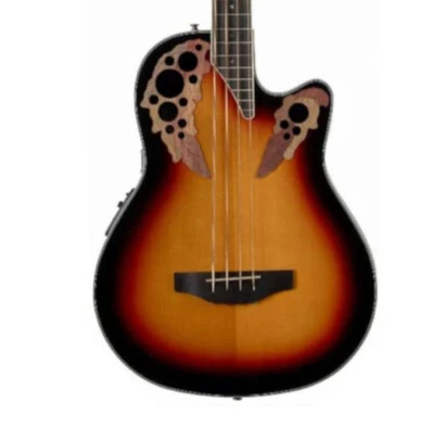 Bajo eléctrico acústico de 4 cuerdas Ovation CEB44-1N Celebrity, New England Burst Foto 1 de 4