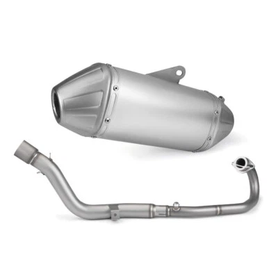 Sistema completo puntas de escape silenciador tubo de enlace delantero para CRF250L / CRF300L 2021-2023 Foto 1 de 3