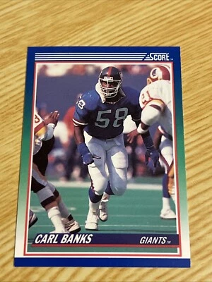 1990 Score #91 Carl Banks - Image 1 of 2