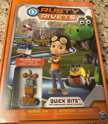New Rusty Rivets Quick Bits Path Game With Figurine (refM1/199) - Image 1 of 4