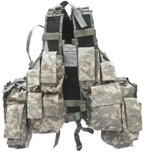 Mil-Tec New ACU Digital Military Combat Paintball Tactical Vest Airsoft - Picture 1 of 6