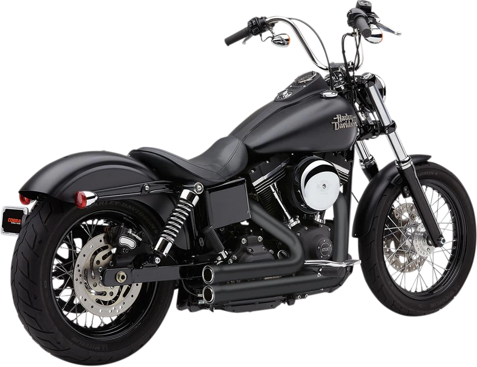 Cobra Speedsters for V-Twin Black 909 6708B - Imagem 1 de 1