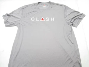 WILSON "CLASH" T-SHIRT 100% POLYESTER (GRAY) PROMO ITEM. XXL - Picture 1 of 5