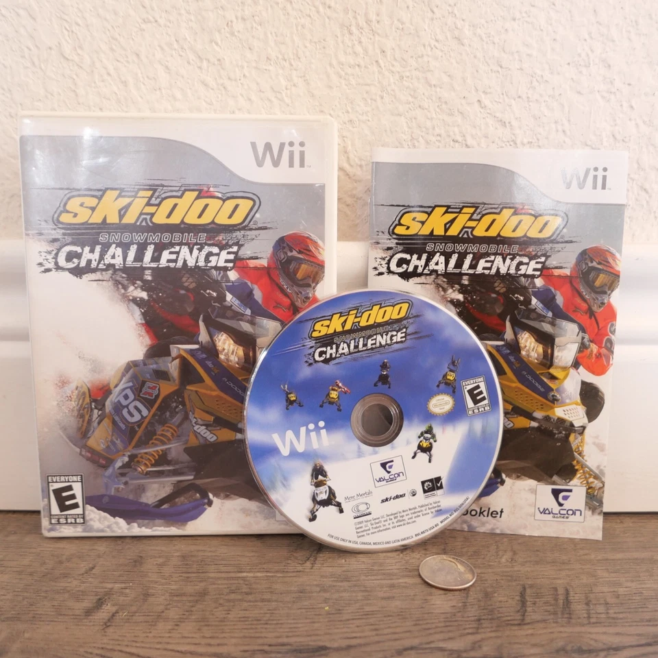 Ski-Doo Snowmobile Challenge Nintendo Wii Complete !!! - Image 1 of 1