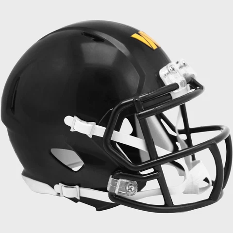 Washington Commanders Black 2022 Alternate NFL SPEED Mini Football Helmet Cover