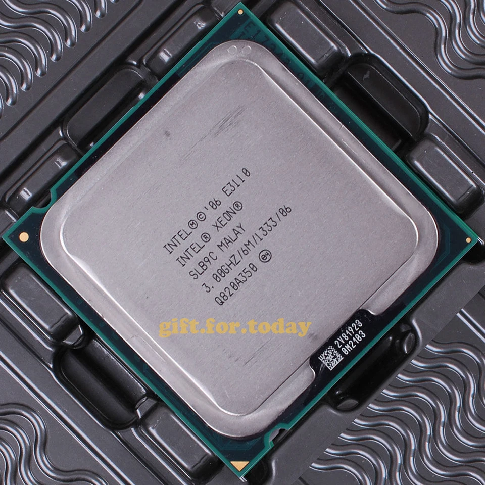 Original Intel Xeon E3110 3 GHz Dual-Core (EU80570KJ0806M) Processor CPU - Image 1 of 1