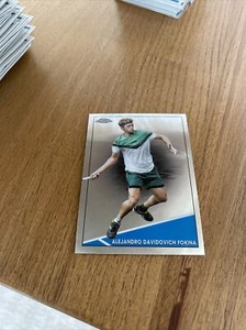 2021 Topps Chrome Tennis Base Alejandro Davidovich Fokina