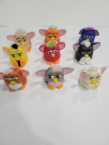 FURBY Figure Collectibles 1998 McDonalds Meal Toy LOT OF 9 - Picture 1 of 13