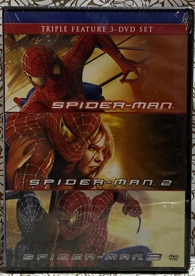 📀 Spider-Man/Spider-Man 2/Spider-Man 3 (3-DVD SET) NEW - Image 1 of 2