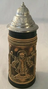 E&R Golden Crown Braun München Deckelstein - Bild 1 von 7