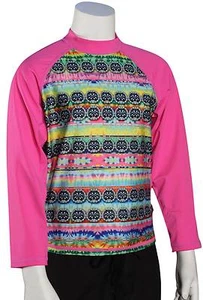 DaKine Girl's Classic LS Rash Guard - Cosmic Gem - New - Picture 1 of 1