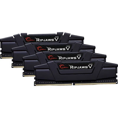 G.Skill DIMM 64 GB DDR4-3200 (4x 16 GB) Quad-Kit, Arbeitsspeicher, schwarz - Bild 1 von 3
