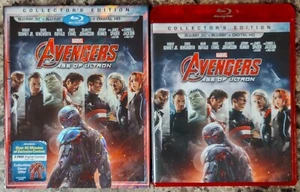 Avengers Age of Ultron 3D Blu-ray Digital Copy 2-Disc Set w Red Case & Slipcover - Picture 1 of 1