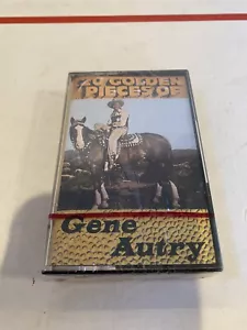 20 Golden Pieces of Gene Autry - Cassette Tape with 20 Tracks of Music - Picture 1 of 2