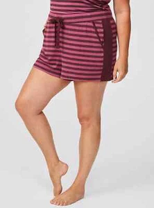Torrid Super Soft Rib Lounge Short Sassafras Violet Quartz Plus 2X NWT* - Picture 1 of 4