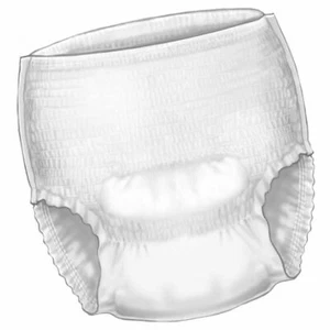 56 Male Female Disposable Underwear Pull On Up XL XLarge Heavy Absorbency 58-68" - Picture 1 of 1
