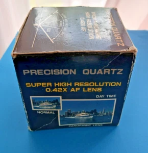 Precision Quartz Super Wide AF Macro 0.42X Lens Made in Japan With Case - Picture 1 of 2