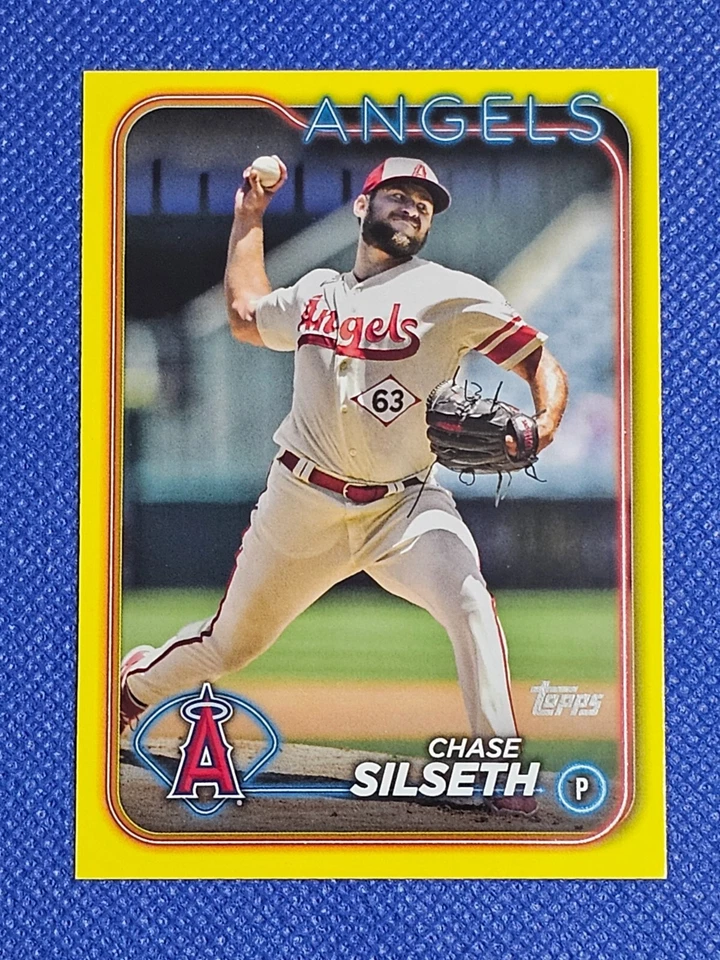 Chase Silseth 2024 Topps Series 2 Base Yellow #585 - Image 1 of 1