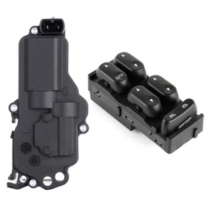 Actuador de cerradura de puerta e interruptor de ventana para 02-04 Ford F-250 Super Duty delantero izquierdo - Imagen 1 de 19