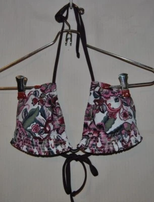 Traje de baño bikini floral multicolor MOSSIMO para mujer talla L nuevo sin etiquetas  Foto 1 de 3