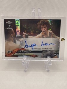 2018 UFC TOPPS CHROME SEAN O'MALLEY RC AUTO 1ST AUTOGRAPH ROOKIE REFRACTOR SHARP