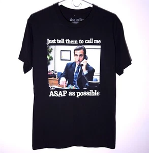 Maglietta Michael Scott L'Ufficio | Chiamami al più presto! | Uomo Medium - Foto 1 di 4