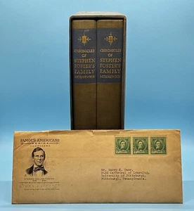 Evelyn Morneweck Set Chronicles Of Stephen Foster’s Family￼ ￼Provenance Stamps - Imagen 1 de 19