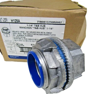 🔥 5) NUOVO MOZZO MANCHON THOMAS & BETTS 1-1/4" TIPO 4 GOLA ISOLATA H125A - Foto 1 di 7