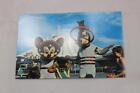 Disney World Postcard Space Mountain Mickey Mouse & Goofy Welcome To The Future