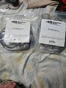 Juego de 2 cojines de cuero sintético para auriculares estéreo personales Hamilton Buhl MS2L - Imagen 1 de 2