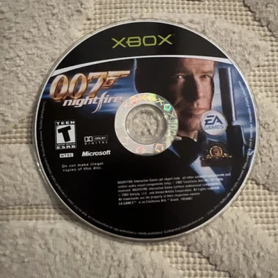 Scratch-Free - 007 Nightfire - Microsoft Xbox Tested Authentic - Image 1 of 2