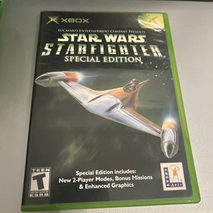 Star Wars: Starfighter Special Edition (Microsoft Xbox, 2001) Videospiel getestet - Bild 1 von 3