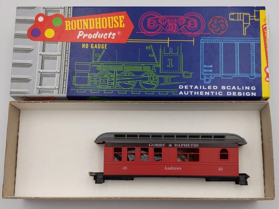 Kit de coche de negocios Roundhouse 7764 HO Goore & Daphhetid Overton Foto 1 de 1