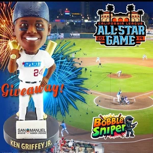 KEN GRIFFEY JR. San Bernadino Spirit 66ERS Inland Empire Mariners SGA Bobblehead - Picture 1 of 8