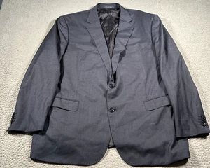 Pal Zileri Cappotto Sportivo Uomo Blu Blazer Lana Due Bottoni Tacca Bavero 33L 48w - Foto 1 di 8