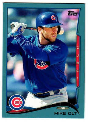 2014 Topps Update #US-219 Mike Olt Walmart Blue Border - Image 1 of 2