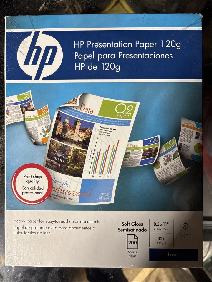 HP Presentation Paper 120g - Image 1 of 2