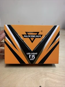 AUXBEAM F15 H7 LED Headlight Bulbs Hi/Lo Beam 20000LM 6500K Replace Xenon White - Picture 1 of 2
