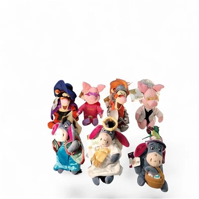 迪士尼跳虎、Eeyore、小猪迷你豆袋毛绒套装 — 第 1/4 张图片