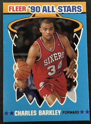 1990-91 Fleer - Charles Barkley #1 Philadelphia 76ers - Image 1 of 2