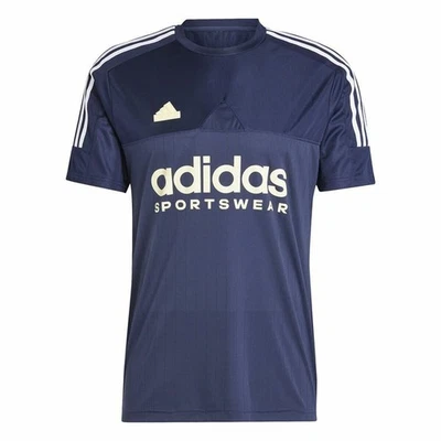 Camiseta de Manga Corta Hombre Adidas Tiro Azul - Imagen 1 de 4