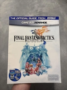 Official Nintendo Power Final Fantasy Tactics Advance Strategy Guide / GBA - Picture 1 of 3