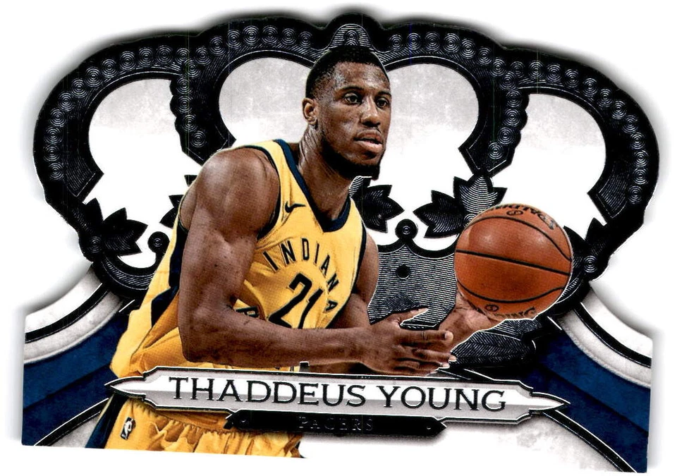 2018-19 Panini Crown Royale #190 Thaddeus Young Indiana Pacers - Image 1 of 2