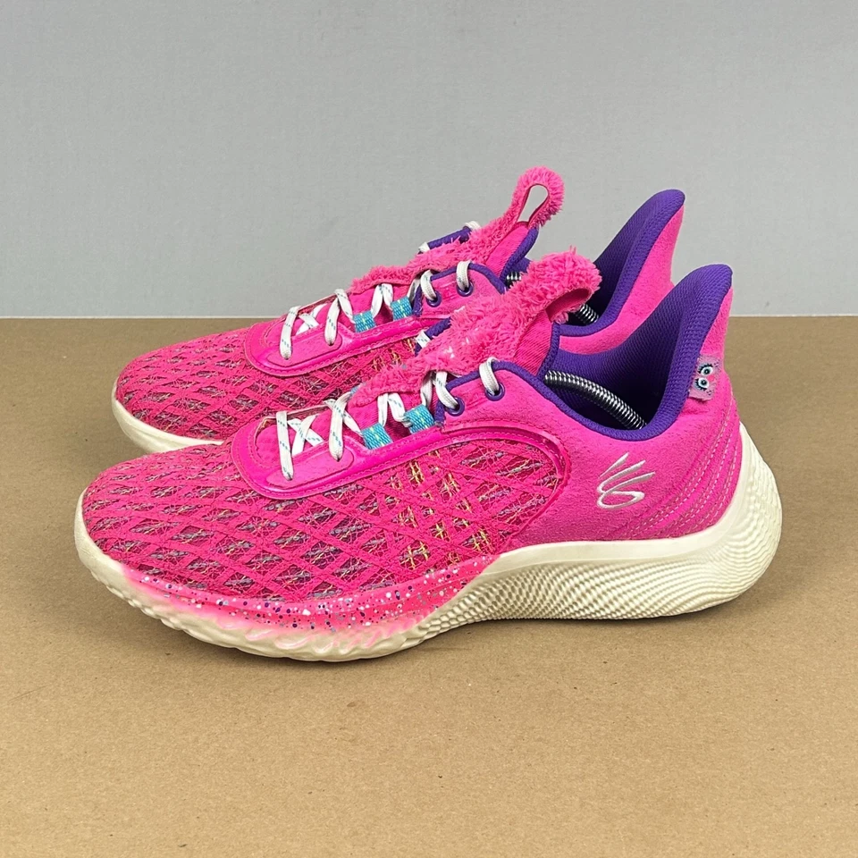 Under Armour Curry Flow x Sesame Street Abby Caddaby Womens 11 Mens 9.5 Street - Image 1 of 4