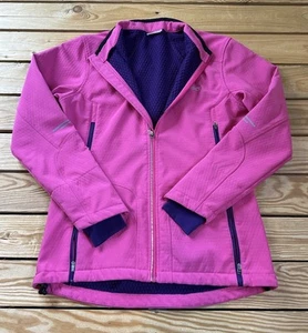 Asics Women’s Full zip Jacket Size M Pink Purple F7 - Picture 1 of 7