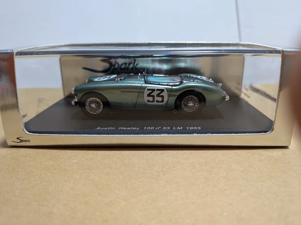 SPARK S0803 AUSTIN HEALEY 100 #33 LM 1953 1/43 - Immagine 1 di 4