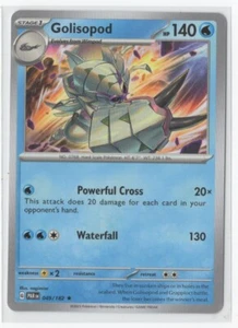 Pokemon Paradox Rift NON Holo Rare Golisopod - 049/182 - DECK EXCLUSIVE - Picture 1 of 2