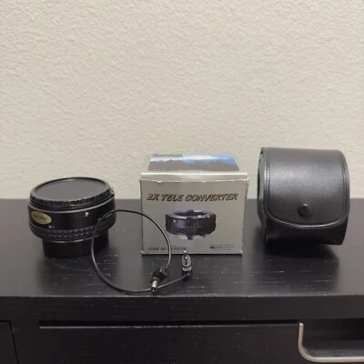 Teleconvertidor personalizado Focal MC 2X modelo 20-06-76 lente para Minolta MD - COMO NUEVO Foto 1 de 4