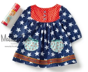 NEW Matilda Jane Platinum Red & Blue Seeing Stars Templeton size 6 NWOT (5/5) - Picture 1 of 8